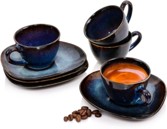 SÄNGER Espressotassen Set Tokio 8 teilig