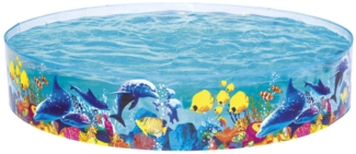 Bestway 'Fill 'N Fun' Odyssey Pool, Kunststoff Blau, 244 x 46 cm