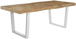 Esstisch Dijon / Don 2 , Holzfarben , 200 x 76 x 100 cm