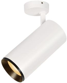 SLV 1005746 NUMINOS® SPOT DALI XL Deckenaufbauleuchte weiß schwarz 36W 2700K 60°