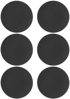 Villeroy & Boch Manufacture Rock Gourmetteller schwarz 32 cm 6er Set