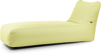 Sitzsack ‘Sunbed‘, Bezugstoff - Canaria, 100% Olefin, Lime, 80x180x70 cm cm.