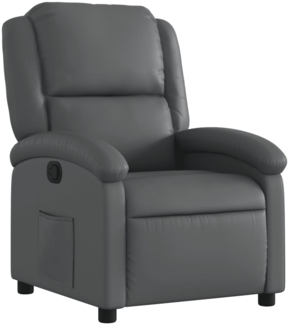 vidaXL Relaxsessel Grau Kunstleder 3205446