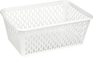 25x Minikorb 25x15x8cm Schwarz Weiß Körben Boxen Aufbewahrung Spielzeugkisten