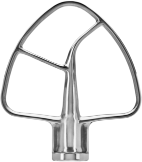 Kitchenaid KSM5THFBSS Edelstahl Flachrührer für 5KSM175-185