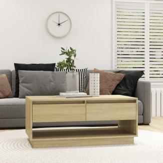 vidaXL Couchtisch Sonoma-Eiche 102,5x55x44 cm Holzwerkstoff 809506