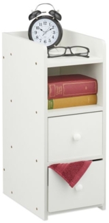 Nachttisch schmal weiß 10051176_302