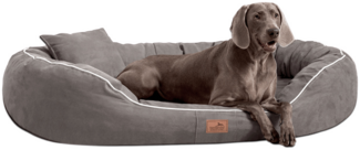 MARLON SOFT Orthopädisches Hundebett - 100x85cm, 06 Grau