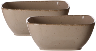 Ritzenhoff & Breker Casa Servierschale ø 22 cm 2er Set grau