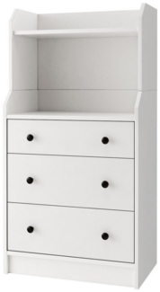 KOMFOTTEU Kommode, Aufbewahrungsschrank mit 3 Schubladen