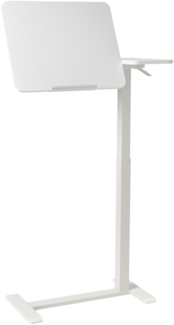 Laptoptisch manuell höhenverstellbar SCHOLA Weiß 70 cm 40 cm