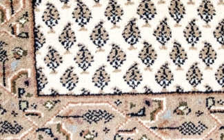 Morgenland Orientteppich - Mir - Indus - Assona - läufer - 300 x 80 - Beige
