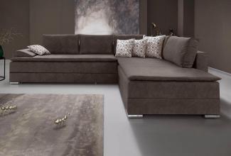 INOSIGN Ecksofa Night & Day L-Form, mit Boxspring Bettfunktion 180x200 cm, Dauerschläfer