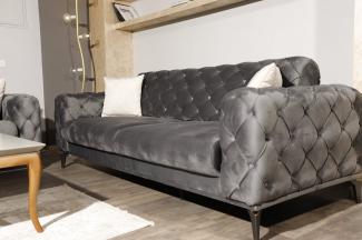 Möbeldreams Chesterfield-Sofa Chesterfield-Sofa Arizona Two Modern 3er mit Schlaffunktion, Schlaffunktion