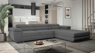 MOEBLO Ecksofa BUZZ TWIN, mit Schlaffunktion, mit Bettkasten Funktionalität Polsterecke, Modulares Sofa Hochwertige Materialien, (BxHxT):275x90x202 cm, mit Relaxfunktion