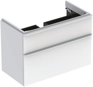 GEBERIT SMYLE SQUARE Waschbeckenunterschrank 88,4 cm breit, Weiß