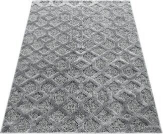 Ayyildiz Teppiche Teppich PISA 4702, rechteckig, Höhe: 20 mm, als Läufer und rund erhältlich, Hoch Tief Struktur, Wohnzimmer