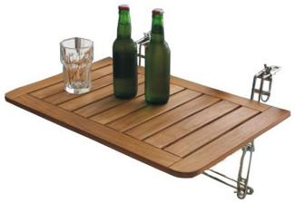 Balkon-Klapptisch Teakholz Balkonklapptisch Balkonhängetisch Balkontisch Teak