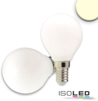 ISOLED E14 LED Illu, 4W, milky, warmweiß, dimmbar