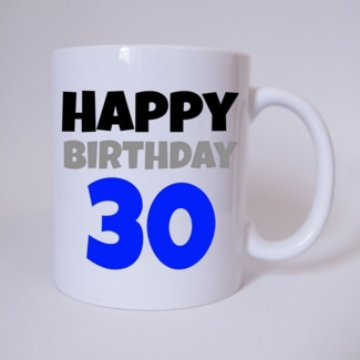 TASSENKING Tasse, Happy Birthday 30 - Tasse