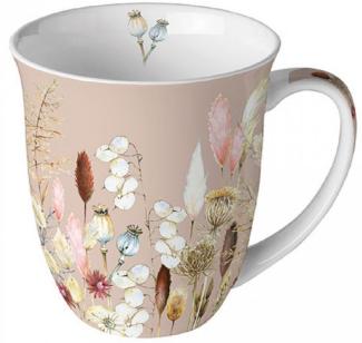 Ambiente Luxury Paper Products Becher Sommer Porzellan Tasse - Mug Blumen Frühling Kollektion, Herbst - Pflanzen Tee/Kaffee - Ideal Als Geschenk