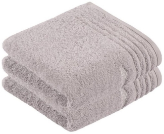 Vossen Handtücher 2er Pack Handtuch 50x100 cm Vienna Style Superso, Frottier (Spar-Set, 2-St), Vegan