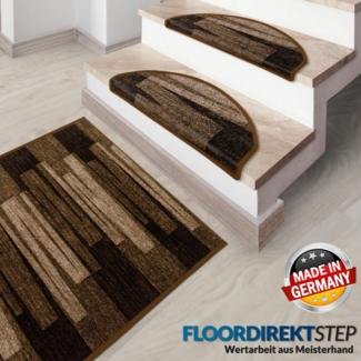 Floordirekt Stufenmatte Via Veneto, Erhältlich in vielen Farben & Größen, Treppenschutz, Rechteckig, Höhe: 8,5 mm