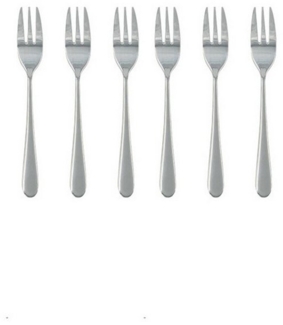 Michelino Kuchengabel Kuchengabel 6er Set Valentina (6 Stück)