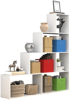 VCM Standregal Holz Regal Raumteiler Standregal Bücher Dubila L