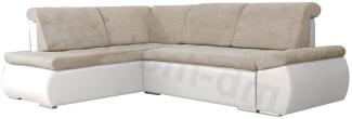 MOEBLO Ecksofa BONITA, Eckcouch mit Bettfunktion Couch L-Form Polstergarnitur Wohnlandschaft Polstersofa mit Ottomane Couchgranitur Sofa, mit Schlaffunktion und Bettkasten, - (BxHxT): 256 x 88 x 184 cm