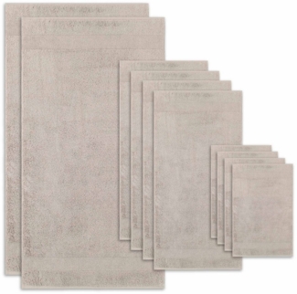 Villeroy & Boch Handtuch Unisex Handtuch 1er Pack, 10er Pack Baumwolle One, Frottier (Set, 10-St)