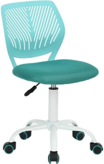 Homy Casa Türkis Grüner Schreibtischstuhl Ergonomisch Verstellbar