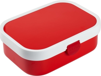 Mepal 'Campus' Brotdose mit Fächern & Gabel, Kunststoff, Rot, 750 ml