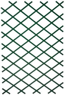 Nature Garten-Rankgitter 2 Stk. 100×200 cm PVC Grün 276936