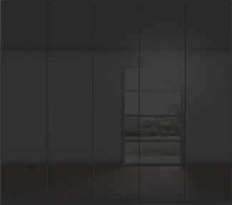 rauch Drehtürenschrank Kleiderschrank Schrank Garderobe Wäscheschrank BESTSELLER MONTCLAR (3 Ausstattungen BASIC/CLASSIC/PREMIUM, Breiten 201/251/301/350/400 cm) Front in Glas/Hochglanz/Dekor/Grauspiegel in 5 Breiten MADE IN GERMANY