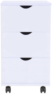 vidaXL Schubladenelement 33×45×60 cm Weiß 245727