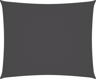 vidaXL Sonnensegel Oxford-Gewebe Rechteckig 4x6 m Anthrazit 42304