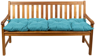 Gutekissen® Bankauflage Stuhlkissen Hollywoodschaukel Garten LS (200x50, Himmelblau)