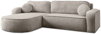 Lookway Ecksofa VENUS mit Schlaffunktion und Bettkasten, mit Bettfunktion und Bettkasten