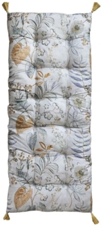 Chic Antique - Liegestuhl Auflage Polster 180x70cm Blumenmuster Opal 16103506