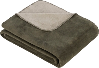 Wohndecke Wohndecke Doubleface Dublin, IBENA, in trendigen Farben