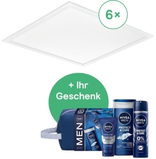 Philips LED-Panel-Paket NIVEA VE6 PSU, 3.600lm, 4.000K RC133V-Pa #069