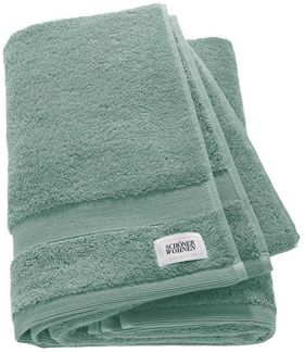 SCHÖNER WOHNEN-Kollektion Duschtuch CUDDLY Duschtuch, Baumwolle (1-St), 70 x 140 cm in Grün
