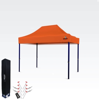 Gartenzelt 2x3m - ohne 3 Wänden - Orange