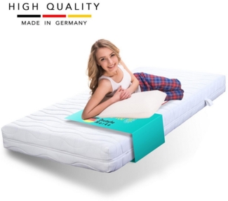 Kaltschaummatratze CAPELLA 7 Zonen Matratze 90x190 cm, 160x200 cm & weitere Größen, Alavya Home®, 19 cm hoch, Kaltschaummatratze mit waschbarem Bezug
