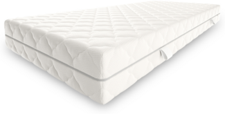 Mister Sandman Topper mit flauschiger Hohlfaserfüllung, waschbar, Polyester weiß, 140x200 cm