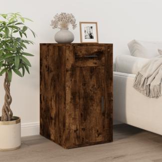 vidaXL Büroschrank Räuchereiche 40x49x75 cm Holzwerkstoff 816797