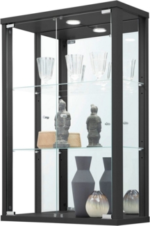 fif möbel Vitrine OPTIMA Hängevitrine/Glasvitrine 2x Glastür,perfekt für Sammler,Sammlervitrine