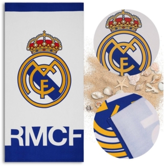 Sarcia. eu Badetuch Real Madrid Strandhandtuch, schnell trocknend, für Fußballfans