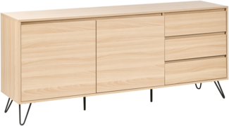 Sideboard mit 2 Türen CARDIGAN Hellbraun